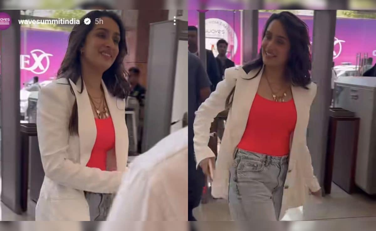 Shraddha Kapoor looks elegantly chic at WAVE Summit 2025. Photo: Instagram/shraddhakapoor Shraddha Kapoor looks elegantly chic at WAVE Summit 2025. Photo: Instagram/shraddhakapoor