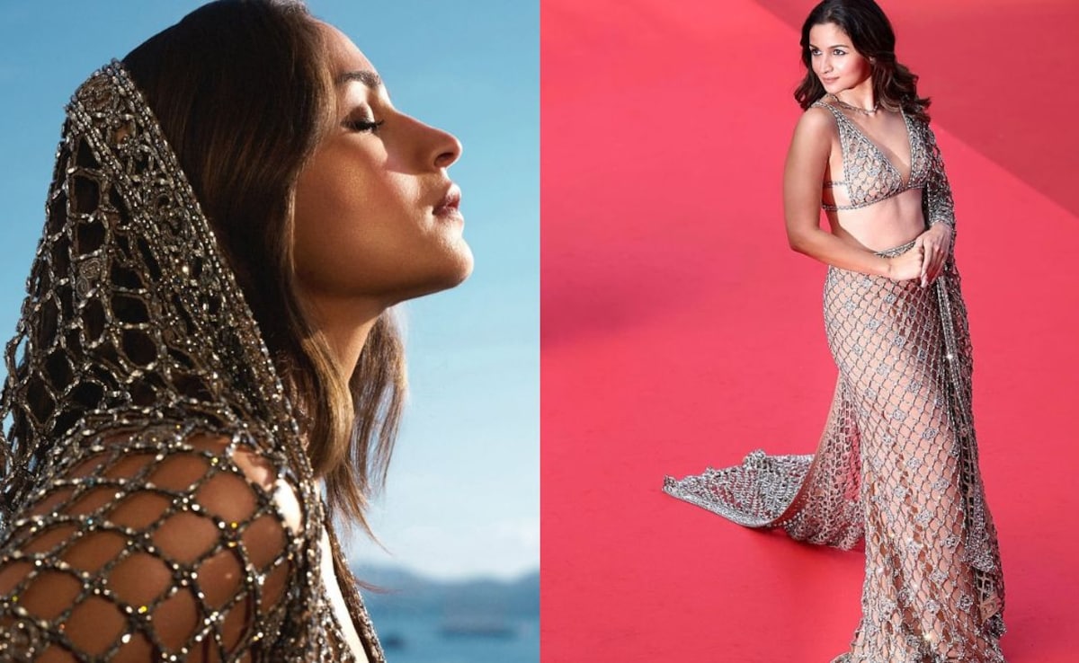 Alia Bhatt in Gucci at Cannes 2025. Photo: Instagram/aliabhatt