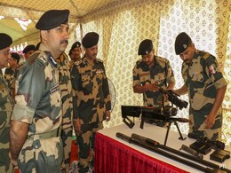 Border Force Demonstrates Anti-Material Rifle 'Vidhwansak' Used In Op Sindoor Border Force Demonstrates Anti-Material Rifle 'Vidhwansak' Used In Op Sindoor