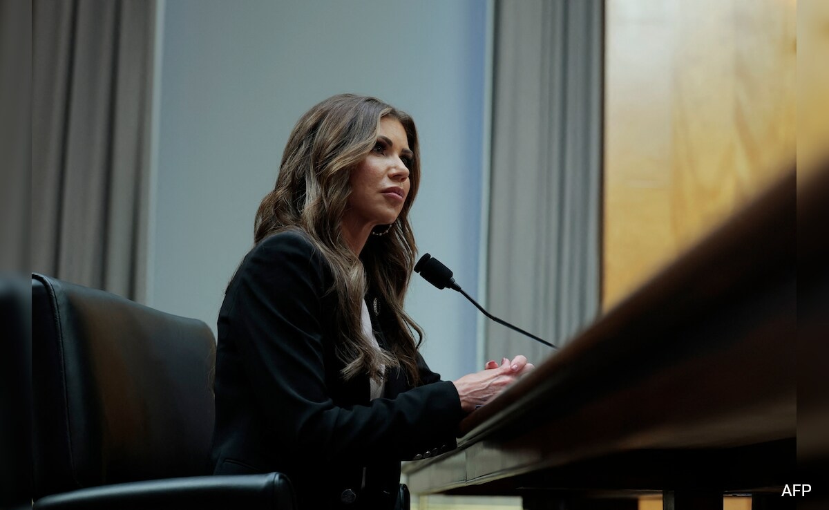 Съединени щати US Secretary of Homeland Security Kristie Noem on