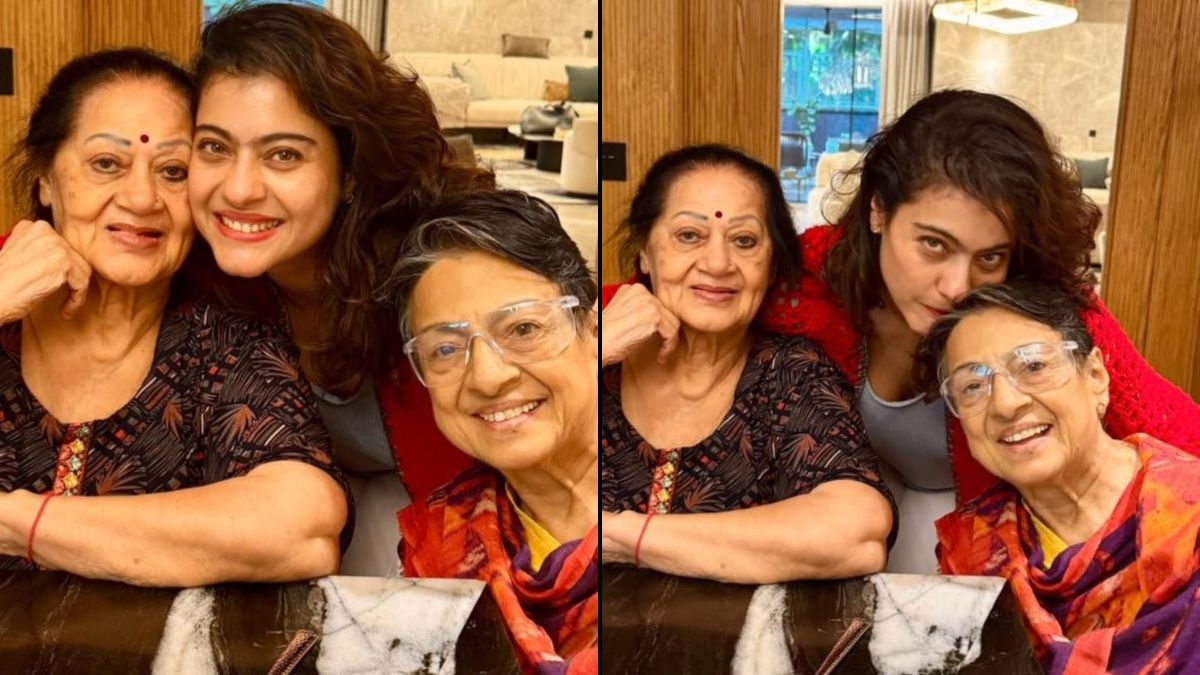 Inside Kajol's Delicious Mother's Day Celebration With Her Mom And Mother-In-Law