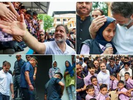 Rahul Gandhi : 'काळजी करु नका...' पाकिस्तानच्या सीमेवरील नागरिकांना राहुल गांधींनी काय दिलं आश्वासन? Rahul Gandhi : 'काळजी करु नका...' पाकिस्तानच्या सीमेवरील नागरिकांना राहुल गांधींनी काय दिलं आश्वासन?