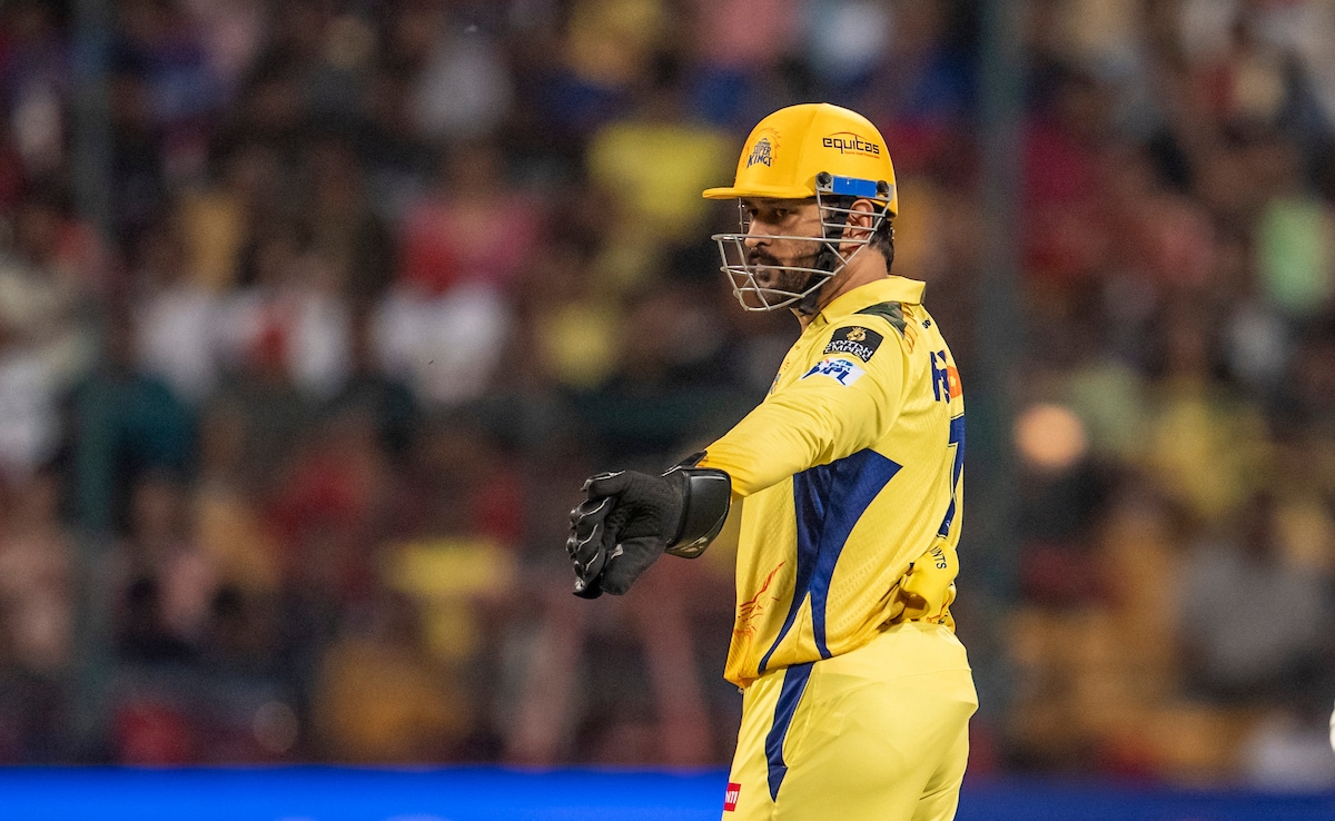 "Tough To Imagine CSK Without Him": Ex-India Stars Emotional Message For MS Dhoni Ahead Of IPL 2026