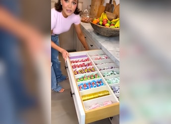 Khloe Kardashian Gives A Pantry Tour: Unlimited Snacks, Snow Cone Machine, And More Khloe Kardashian Gives A Pantry Tour: Unlimited Snacks, Snow Cone Machine, And More