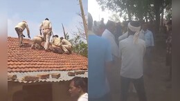 बीजेपी नेता के घर में घुसा तेंदुआ, बच्चे की पीठ पर मारा पंजा, दहशत में लोग