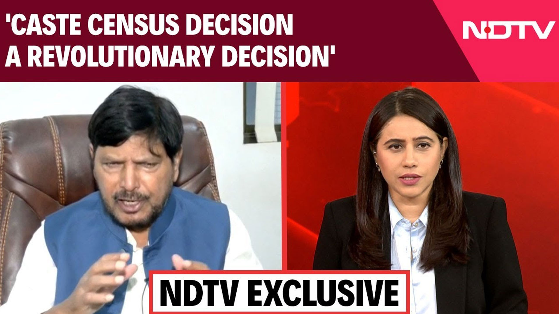 Ramdas Athawale On Caste Census | 'Caste Census Decision A Revolutionary Decision'