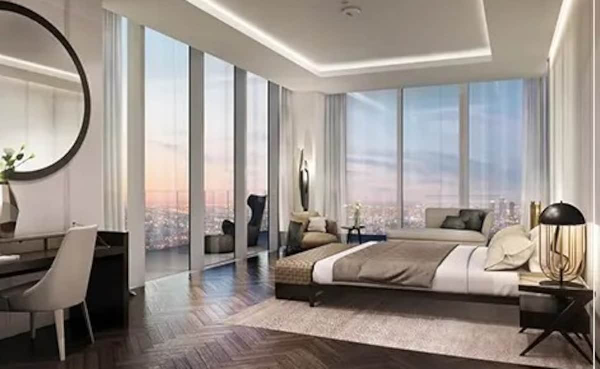 The master bedroom The master bedroom