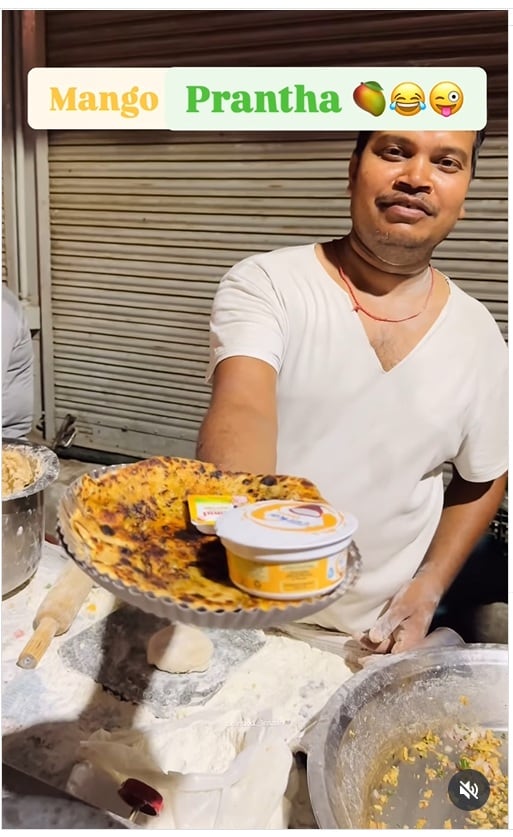 Mango Paratha! This Wild Preparation By A Street Food Vendor Goes Viral Mango Paratha! This Wild Preparation By A Street Food Vendor Goes Viral