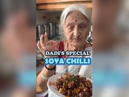 "Very Cute Dadi" : Octogenarian's Soya Chilli Recipe Leaves Internet Impressed - Watch Video
