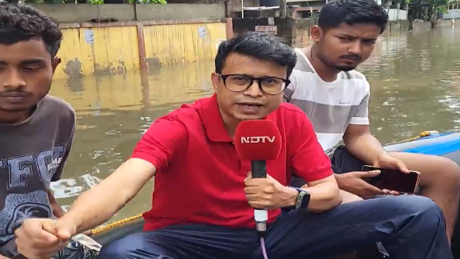 Heavy Rain Inundates Guwahati, Normal Life Affected