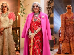 Velvet Kaftans To Vibrant Sarees, How Zeenat Aman Pulled Off Timeless Elegance In <i>The Royals</i>