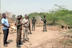 Pakistan Drones Intercepted In Jaisalmer, Pokhran Pakistan Drones Intercepted In Jaisalmer, Pokhran