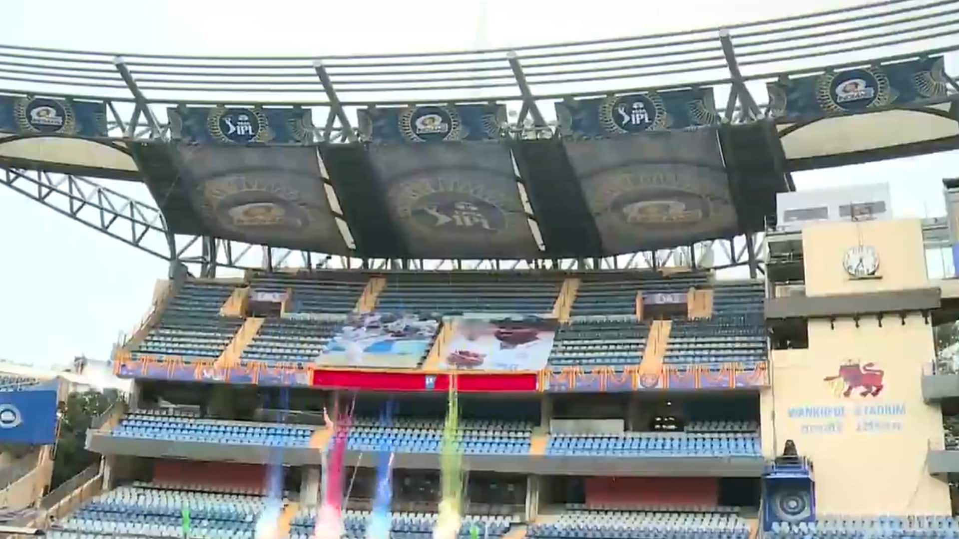 'Rohit Sharma Stand' Inaugurated In Wankhede Stadium