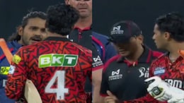 LSG Vs SRH: आयपीएलच्या मैदानात राडा! अभिषेक- दिग्वेश भिडले; पंचांकडून मध्यस्थी, पाहा VIDEO