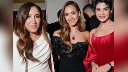 Cannes 2025: Jacqueline Fernandez's Star-Struck Moment With Jessica Alba