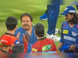 Digvesh-Abhishek Fight: मैच खत्म होने के बाद भी नहीं रुकी लड़ाई तो राजीव शुक्ला को आना पड़ा मैदान पर, तब जाकर .. Digvesh-Abhishek Fight: मैच खत्म होने के बाद भी नहीं रुकी लड़ाई तो राजीव शुक्ला को आना पड़ा मैदान पर, तब जाकर ..