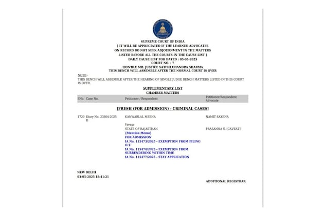 सुप्रीम कोर्ट में दायर की गई याचिका की कॉपी