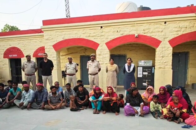 पकड़े गए बांग्लादेशी