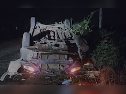 सड़क दुर्घटना में घायल हुईं जनपद पंचायत की अध्यक्ष, पति-बच्चों को भी आई चोट