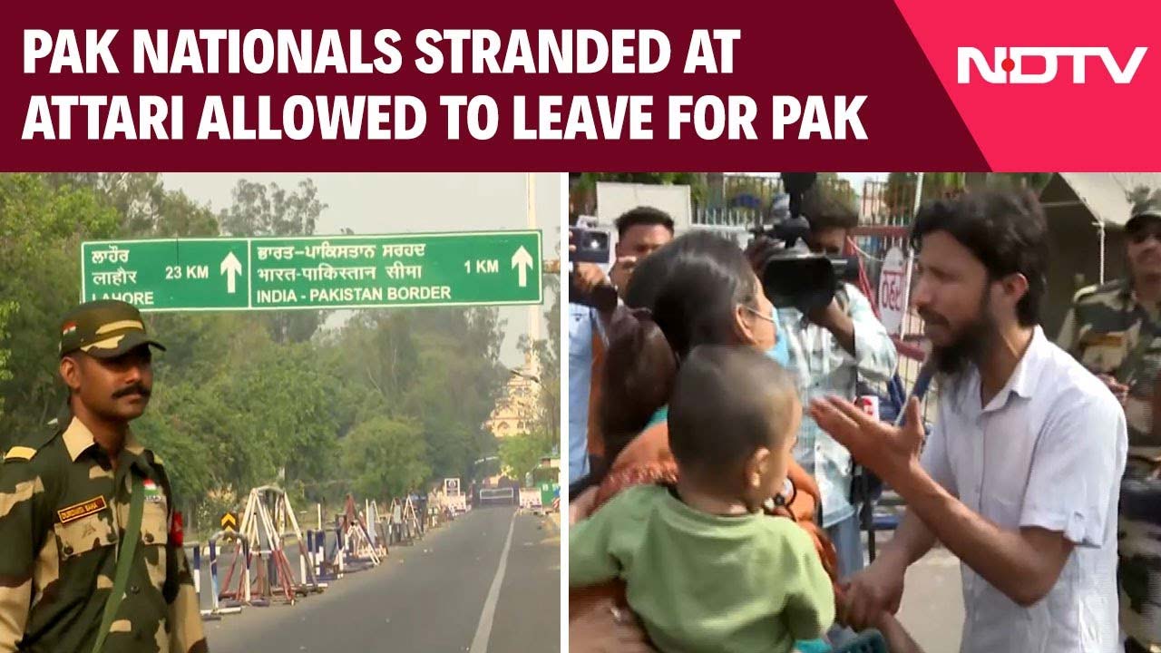 Pakistan Nationals Stranded At Attari Allowed To Leave For Pakistan