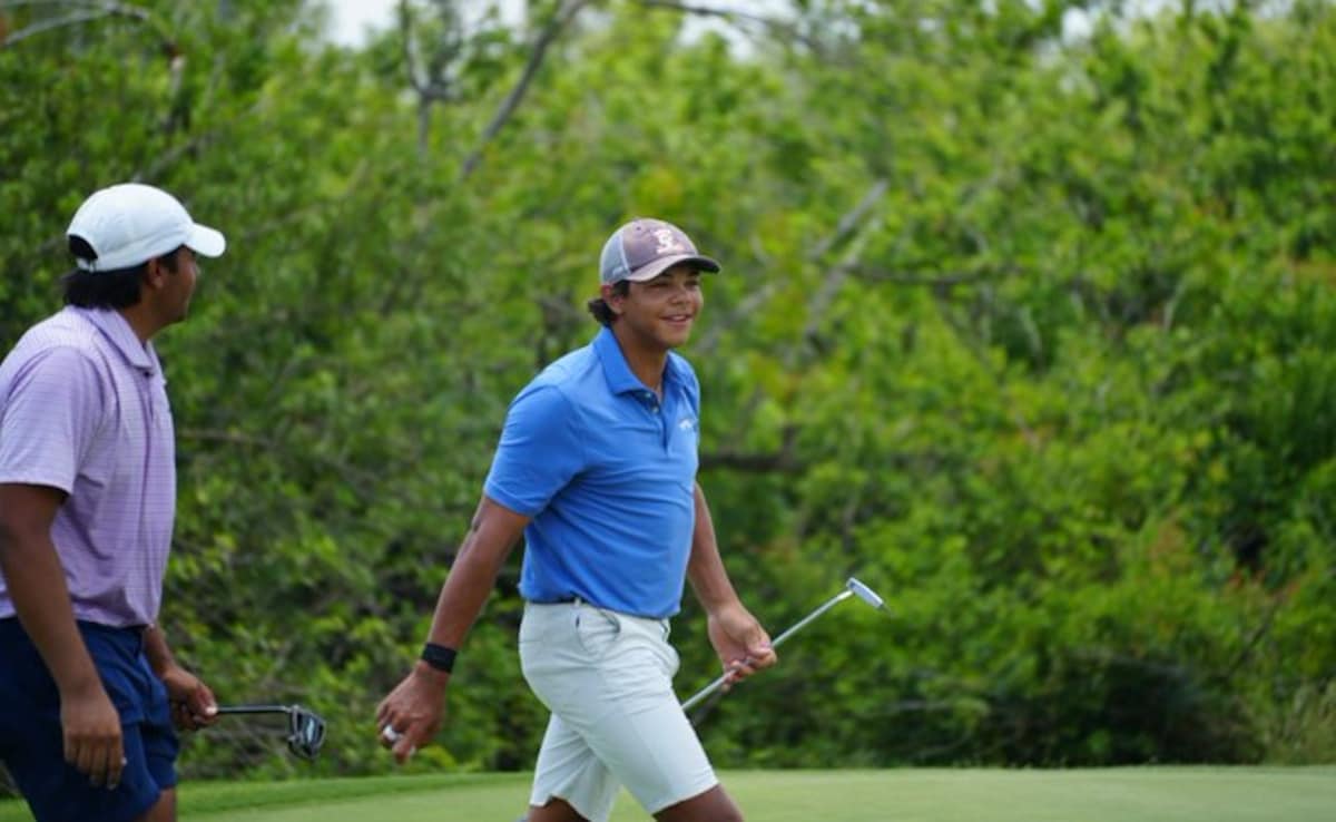 Tigers Son Charlie Woods Captures First Junior Crown