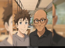 "Love The New Office": Satya Nadella Responds To Sam Altman's Ghibli Photo "Love The New Office": Satya Nadella Responds To Sam Altman's Ghibli Photo