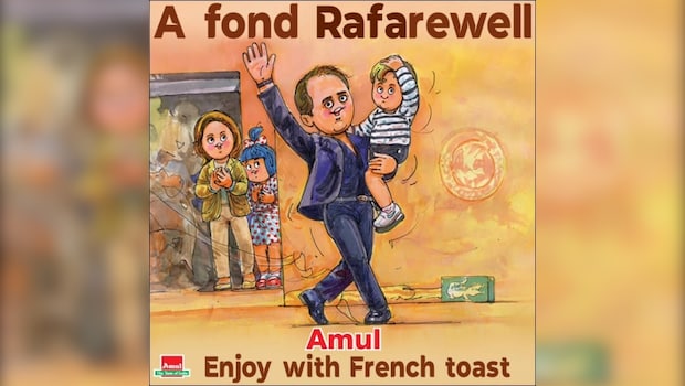 "A Fond Rafarewell": Amul's Emotional Tribute To Tennis Legend Rafael Nadal