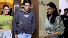 Ibrahim Ali Khan Spotted On Movie Date With Sister Sara And Rumoured Girlfriend Palak Tiwari
