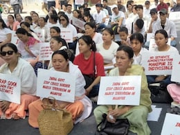 Protests By Kuki, Meitei Groups Mark 2 Years Of Manipur Ethnic Violence Protests By Kuki, Meitei Groups Mark 2 Years Of Manipur Ethnic Violence