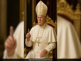 Donald Trump As Pope? US President Shares His AI Image In Papal Attire Donald Trump As Pope? US President Shares His AI Image In Papal Attire