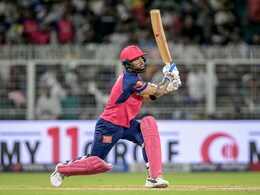 Riyan Parag Slams 6 Consecutive Sixes, Scripts IPL History With Fiery Knock Against KKR Riyan Parag Slams 6 Consecutive Sixes, Scripts IPL History With Fiery Knock Against KKR