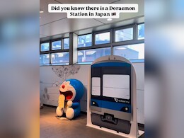 Watch: Travel Vlogger Gives Inside Look At Doraemon-Themed Train Station In Japan Watch: Travel Vlogger Gives Inside Look At Doraemon-Themed Train Station In Japan
