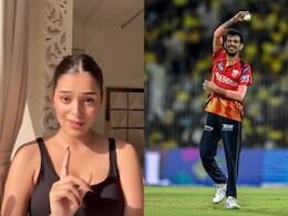 'गॉड मोड ऑन...', युजवेंद्र चहल के धमाकेदार हैट्रिक पर महविश ने लुटाया प्यार 'गॉड मोड ऑन...', युजवेंद्र चहल के धमाकेदार हैट्रिक पर महविश ने लुटाया प्यार
