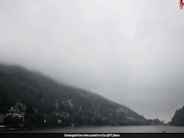 Sudden Rain In Nainital Causes Temperature Drop, Tourists Stay Indoors Sudden Rain In Nainital Causes Temperature Drop, Tourists Stay Indoors