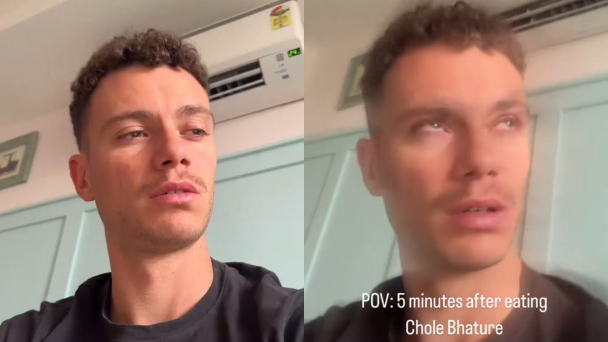 "Chole Bhature Always Putting Me To Sleep": Australian Vlogger's Viral Reel Has Foodies Nodding In Agreement