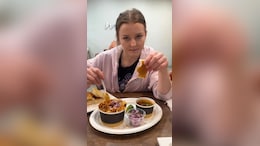 Viral Video: Canadian Woman Tastes Misal Pav, But Her Rating Is Not 10/10