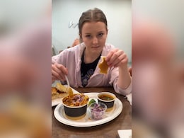 Viral Video: Canadian Woman Tastes Misal Pav, But Her Rating Is Not 10/10