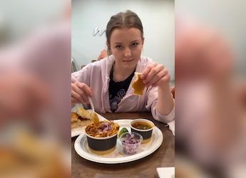 Viral Video: Canadian Woman Tastes Misal Pav, But Her Rating Is Not 10/10 Viral Video: Canadian Woman Tastes Misal Pav, But Her Rating Is Not 10/10
