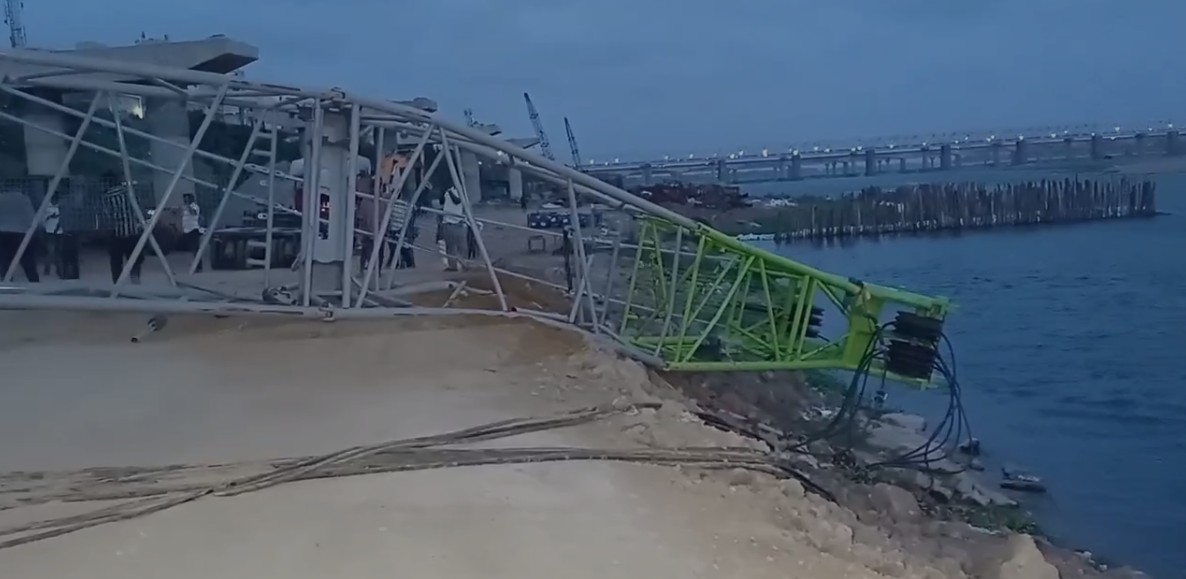 3 Workers Killed After Crane Collapses At Bridge Construction Site In Odisha