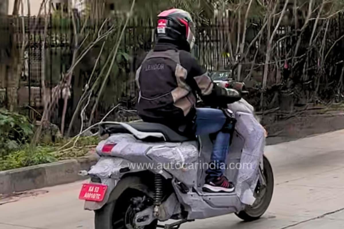 River Indie based Yamaha electric scooter snapped testing River Indie based Yamaha electric scooter snapped testing