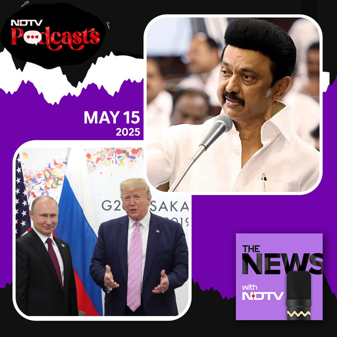 The NEWS Ep239: Rajnath Singh In Kashmir, DMK Opposes President's Letter, Putin Skips Peace Talks episode artwork
