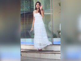 Janhvi Kapoor Takes The Sustainable Summer Dressing Path In A White Lace Maxi Janhvi Kapoor Takes The Sustainable Summer Dressing Path In A White Lace Maxi