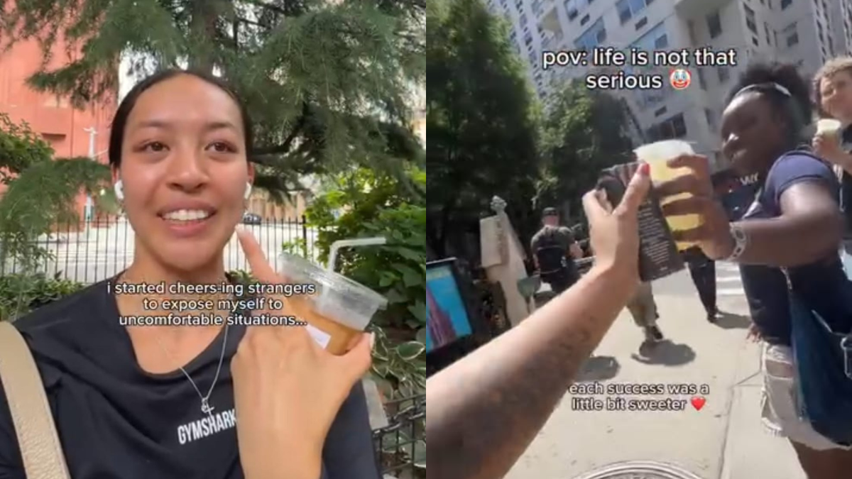 One Sip At A Time: Vlogger's "Cheering" Street Experiment Becomes A Viral Joy Mission