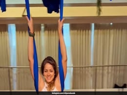 Vidya Malavade Sets The Fitness Bar High With One Aerial Yoga <i>Asana</i> At A Time Vidya Malavade Sets The Fitness Bar High With One Aerial Yoga <i>Asana</i> At A Time