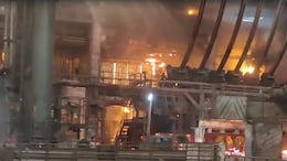 Massive Fire At Visakhapatnam Steel Plant, Fire Engines Rushed