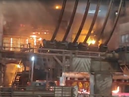 Massive Fire At Visakhapatnam Steel Plant, Fire Engines Rushed