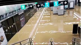 Mumbai Metro 3 : मुंबईच्या भूमिगत मेट्रो 3 मध्ये अक्षरश: तळं; पण इतकं पाणी आलं कुठून? प्रशासनानेच सांगितलं कारण