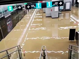 Mumbai Metro 3 : मुंबईच्या भूमिगत मेट्रो 3 मध्ये अक्षरश: तळं; पण इतकं पाणी आलं कुठून? प्रशासनानेच सांगितलं कारण