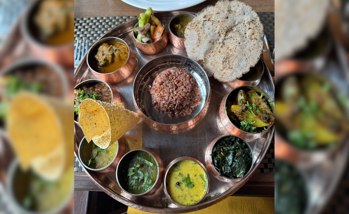 A glimpse of Kumaoni thali. Photo: Author A glimpse of Kumaoni thali. Photo: Author