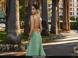 Janhvi Kapoor Serves Surreal Couture In A Pistachio And Gold Anamika Khanna Gown At Cannes 2025 Janhvi Kapoor Serves Surreal Couture In A Pistachio And Gold Anamika Khanna Gown At Cannes 2025